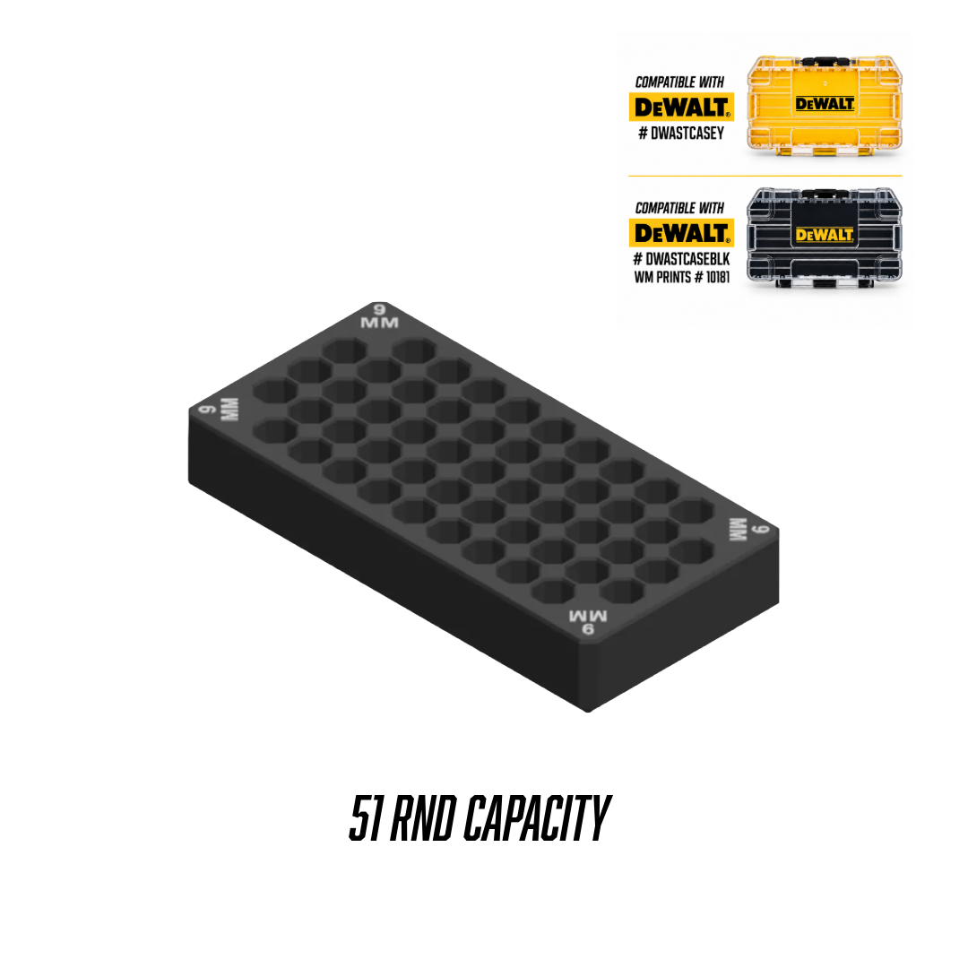 Dewalt tough case 9mm insert
