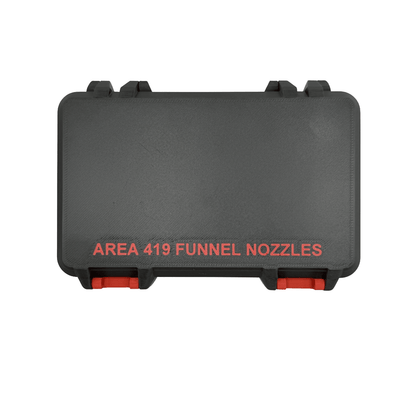 Area 419 Funnel Nozzle Hard Case | Durable Hinged Protection - WM Prints LLC