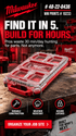 CASE, PACKOUT, COMPACT, LP, 5 BIN - WM Prints LLC