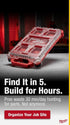 CASE, PACKOUT, COMPACT, LP, 5 BIN - WM Prints LLC