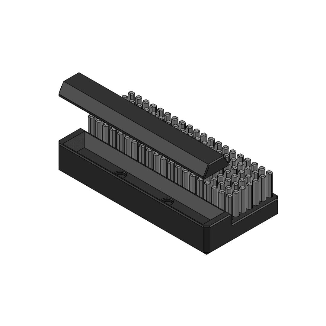 DeWalt Tough Case Hex Bit Tray Magnetic Parts Tray. - WM Prints LLC
