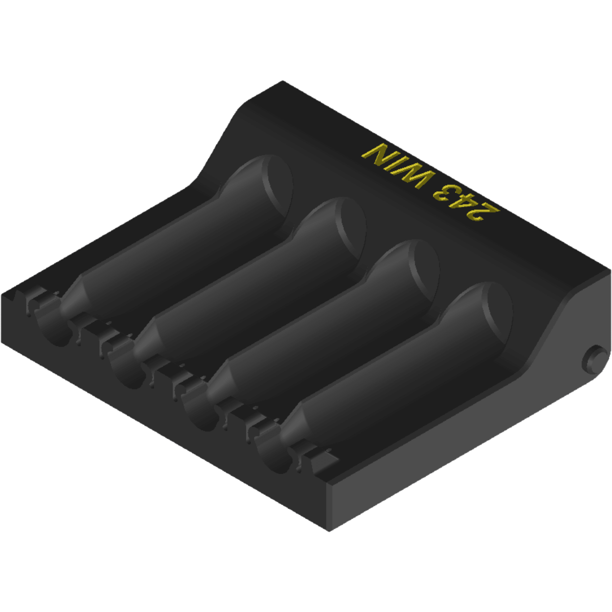 DeWalt Tough Case Toolbox Rifle Ammo Inserts - WM Prints LLC