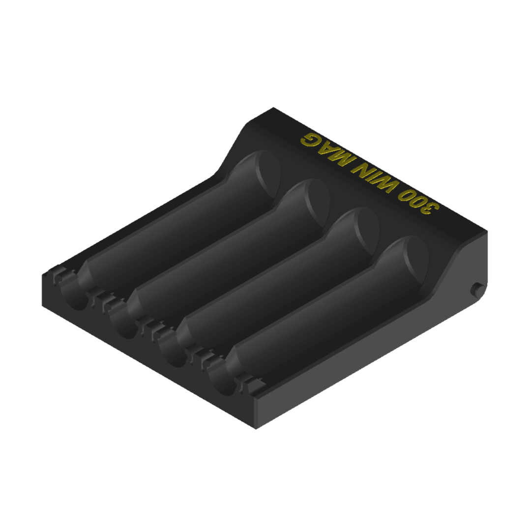 DeWalt Tough Case Toolbox Rifle Ammo Inserts - WM Prints LLC