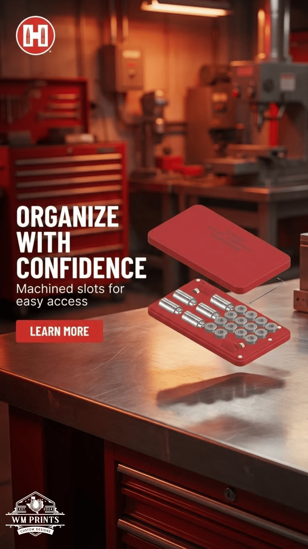 Hornady Bullet - Headspace Comparator Case. - WM Prints LLC