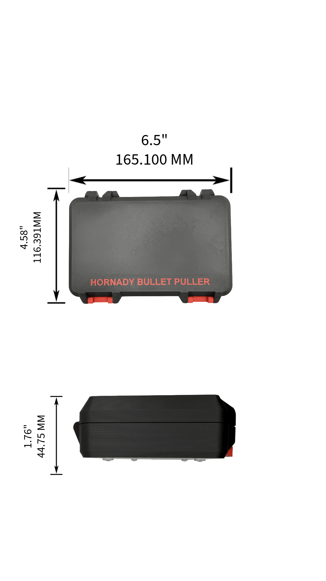 Hornady Bullet Puller and Collets Storage Case Gen 2 - WM Prints LLC