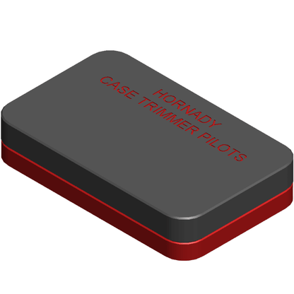 Hornady Case Trimmer Pilots Holder. - WM Prints LLC