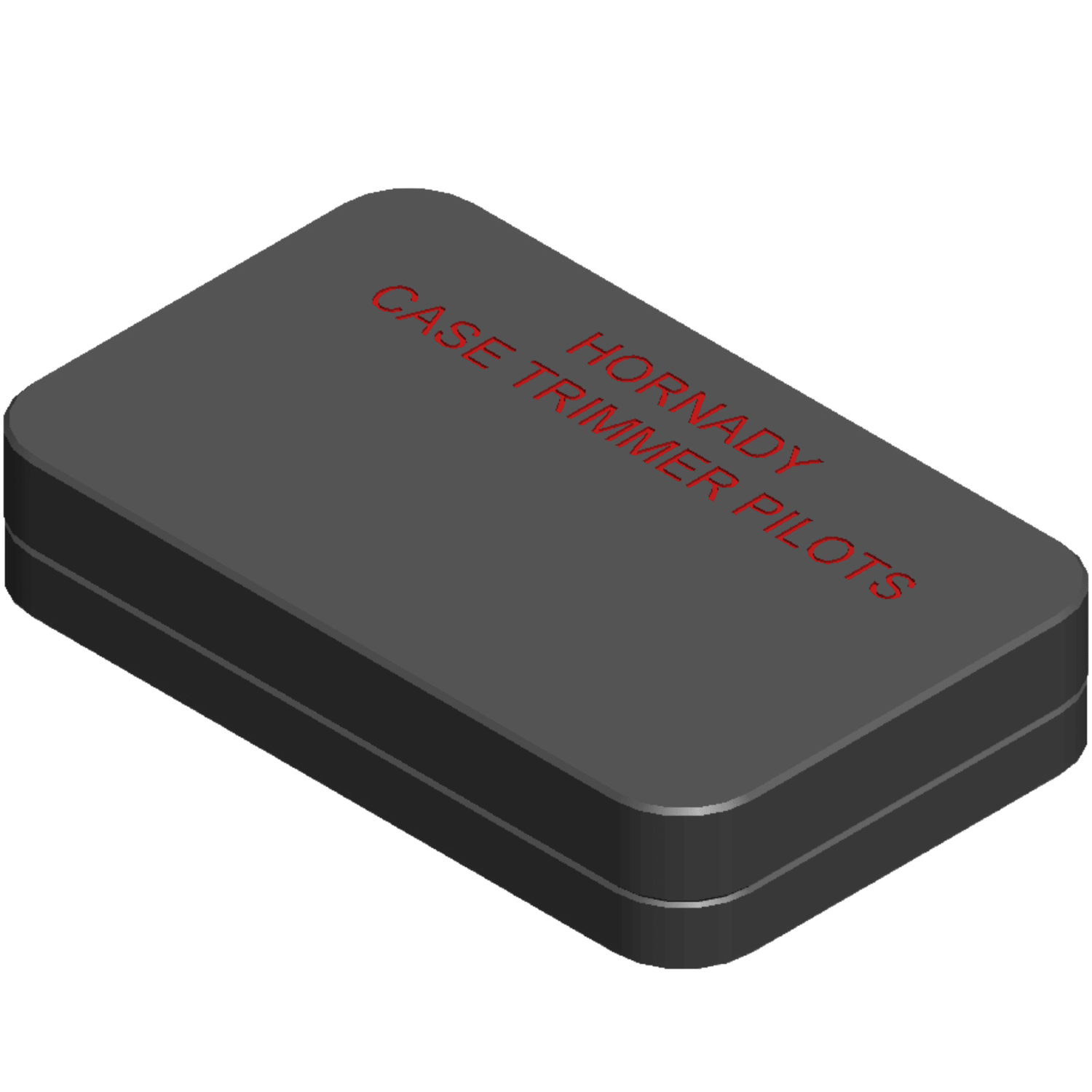 Hornady Case Trimmer Pilots Holder. - WM Prints LLC