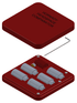 Hornady Headspace Comparator magnetic case. - WM Prints LLC
