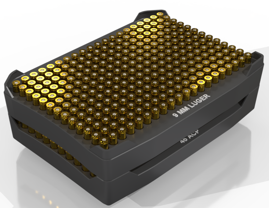 PELICAN VAULT V100 DOUBLE STACK AMMO INSERTS