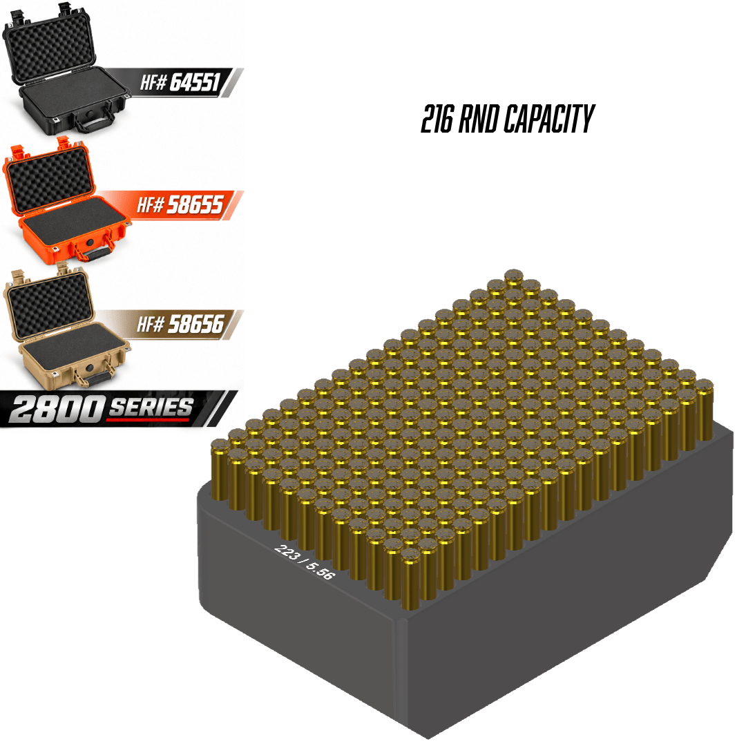 Made for Apache 2800 Series Left &amp; Right Ammo Inserts | WM Prints - WM Prints LLC