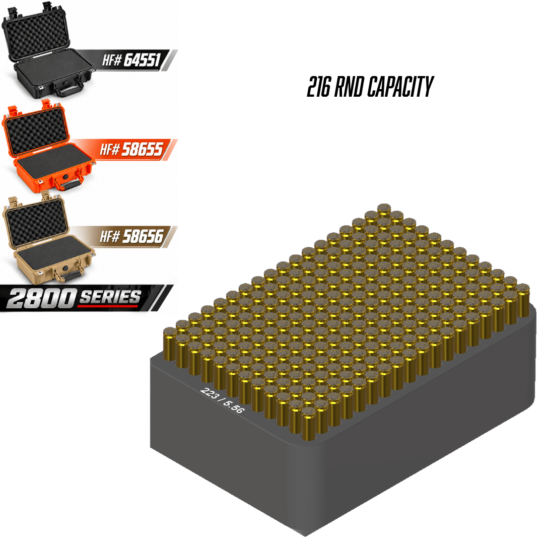 Made for Apache 2800 Series Left &amp; Right Ammo Inserts | WM Prints - WM Prints LLC