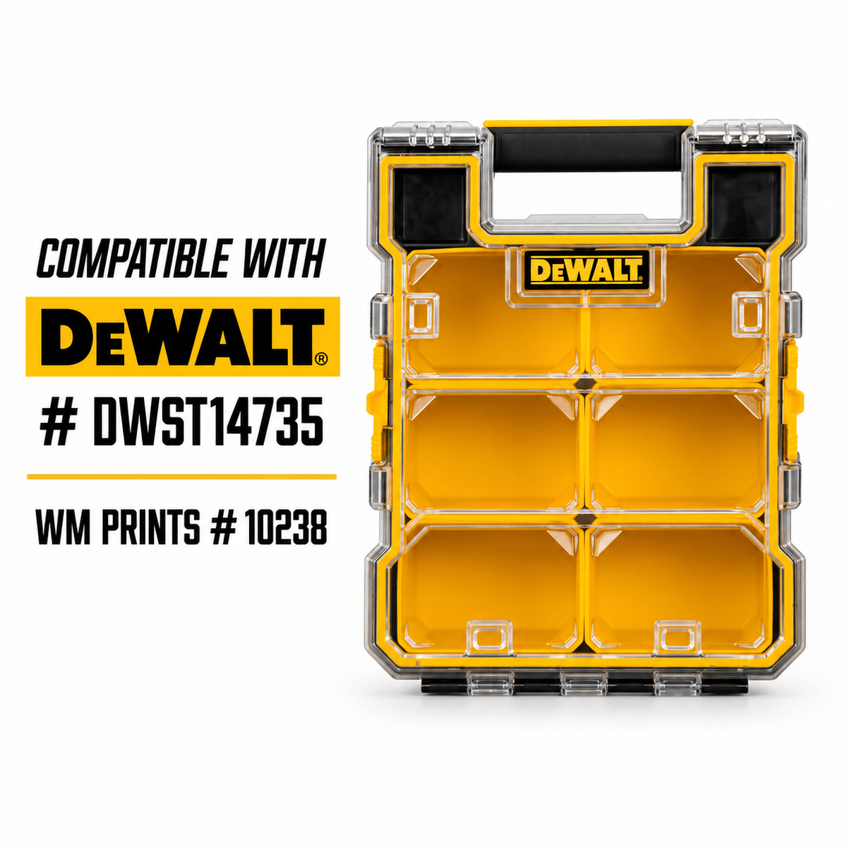 Made for DeWalt Deep Pro Ammo Inserts - WM Prints LLC