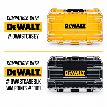 Made for DeWalt Tough Case Hex Bit Tray Magnetic Parts Tray. - WM Prints LLC