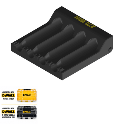 Made for DeWalt Tough Case Toolbox Rifle Ammo Inserts - WM Prints LLC