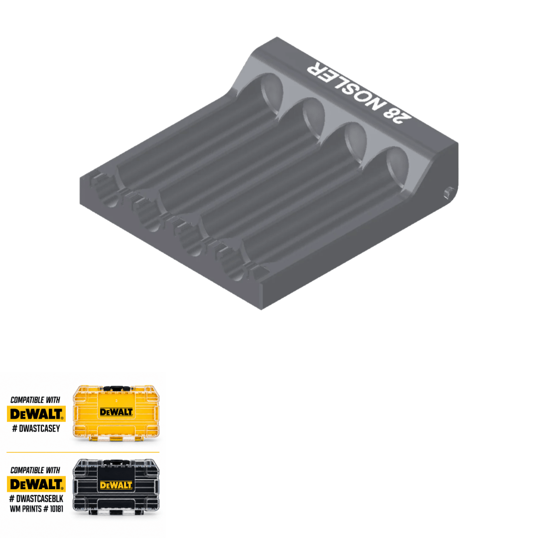 Made for DeWalt Tough Case Toolbox Rifle Ammo Inserts - WM Prints LLC