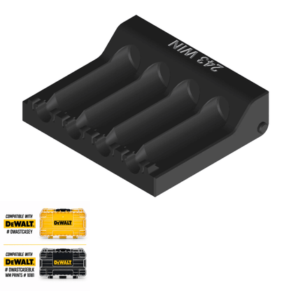 Made for DeWalt Tough Case Toolbox Rifle Ammo Inserts - WM Prints LLC