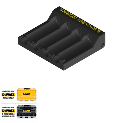 Made for DeWalt Tough Case Toolbox Rifle Ammo Inserts - WM Prints LLC