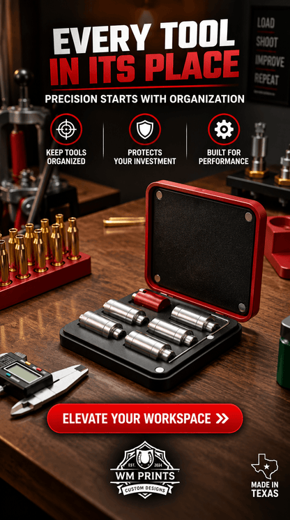 Made for Hornady Bullet Headspace Comparator Case. - WM Prints LLC