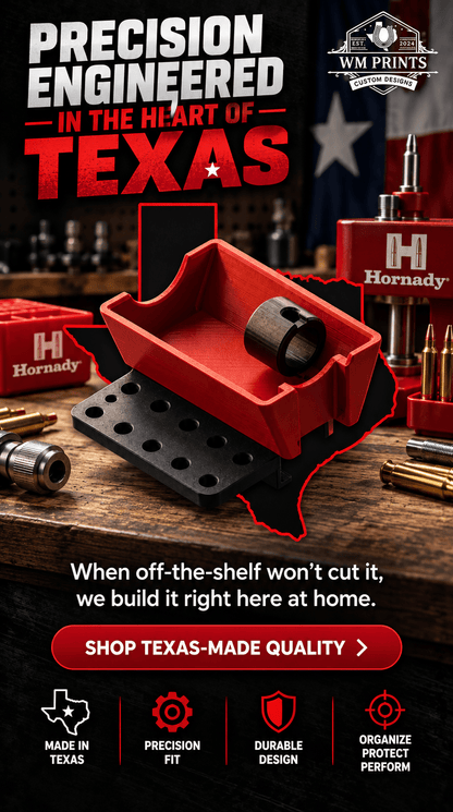 Made for Hornady style brass case trimming catcher - WM Prints LLC
