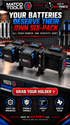 Made for Matco type battery holder. - WM Prints LLC