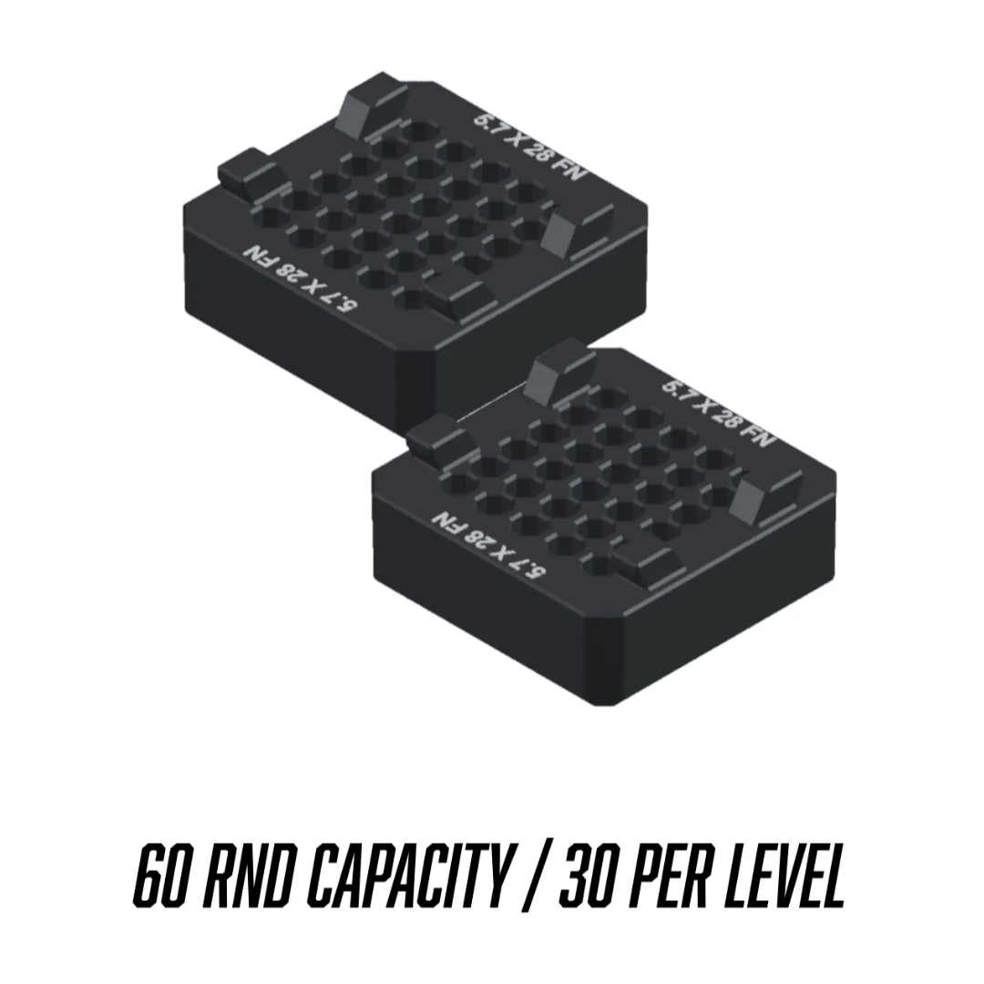 Made for Milwaukee Packouts Ammo Inserts double stack. - WM Prints LLC