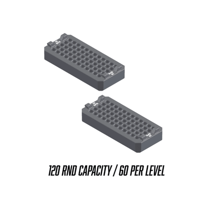 Made for Milwaukee Packouts Ammo Inserts double stack. - WM Prints LLC