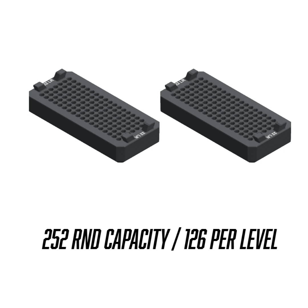 Made for Milwaukee Packouts Ammo Inserts double stack. - WM Prints LLC