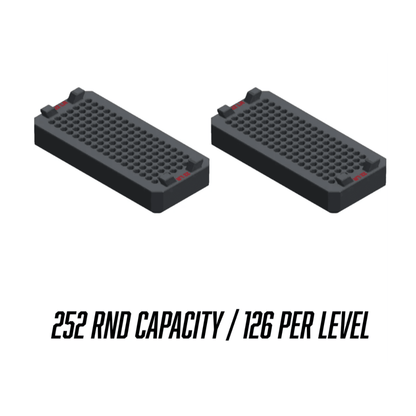 Made for Milwaukee Packouts Ammo Inserts double stack. - WM Prints LLC