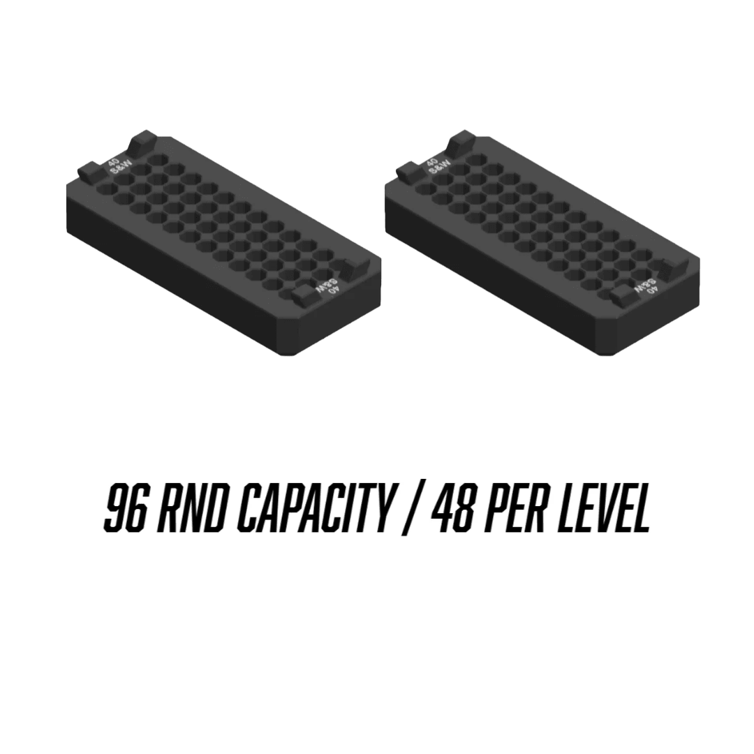 Made for Milwaukee Packouts Ammo Inserts double stack. - WM Prints LLC