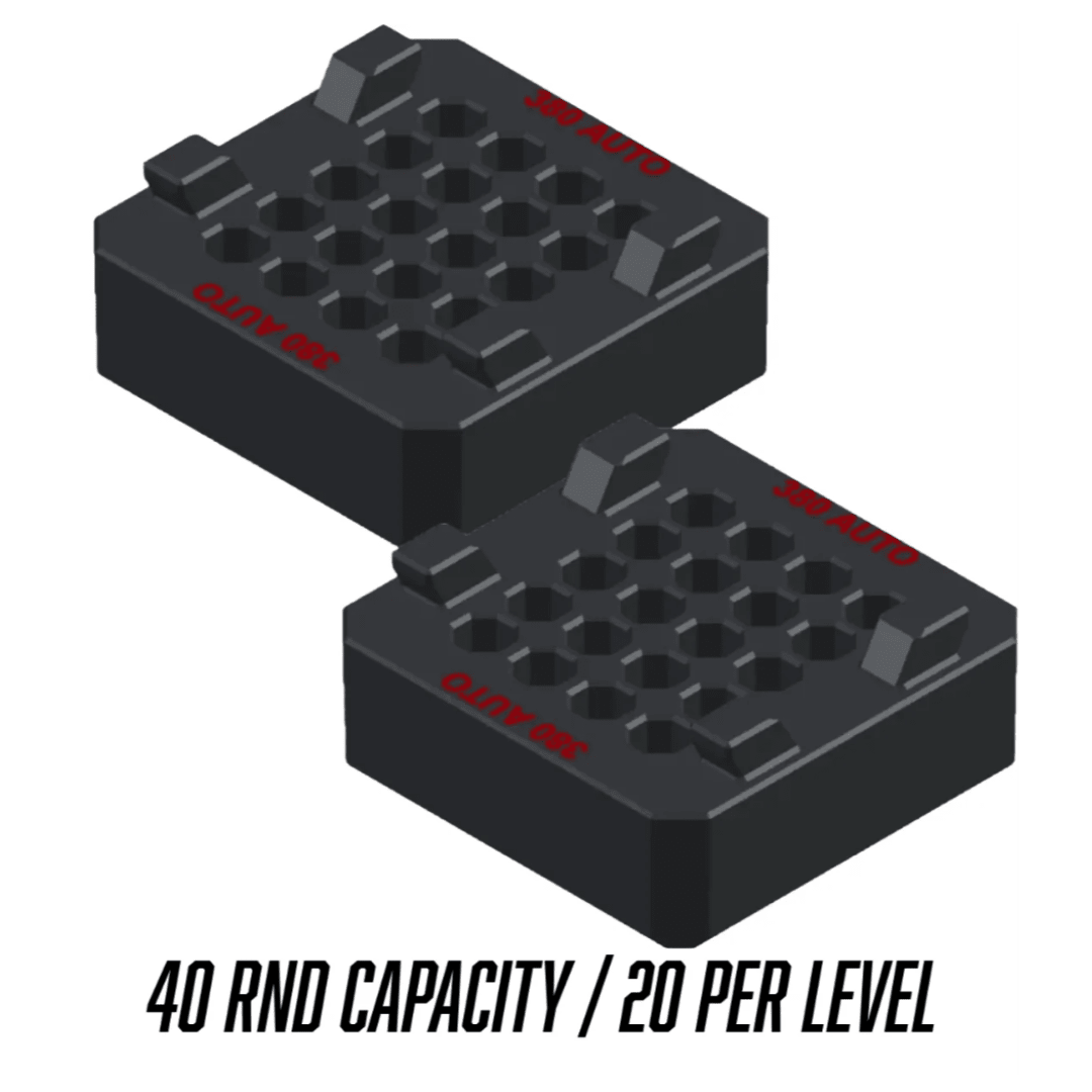 Made for Milwaukee Packouts Ammo Inserts double stack. - WM Prints LLC