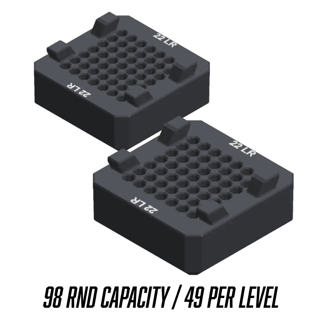 Made for Milwaukee Packouts Ammo Inserts double stack. - WM Prints LLC