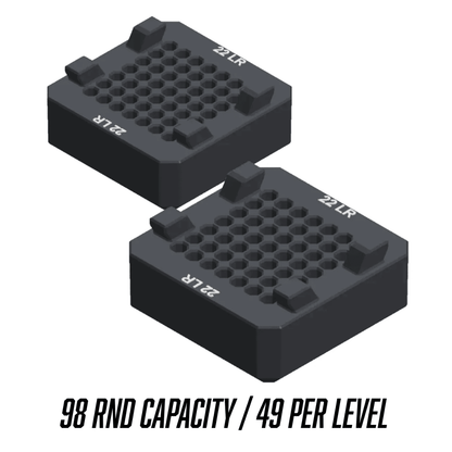 Made for Milwaukee Packouts Ammo Inserts double stack. - WM Prints LLC