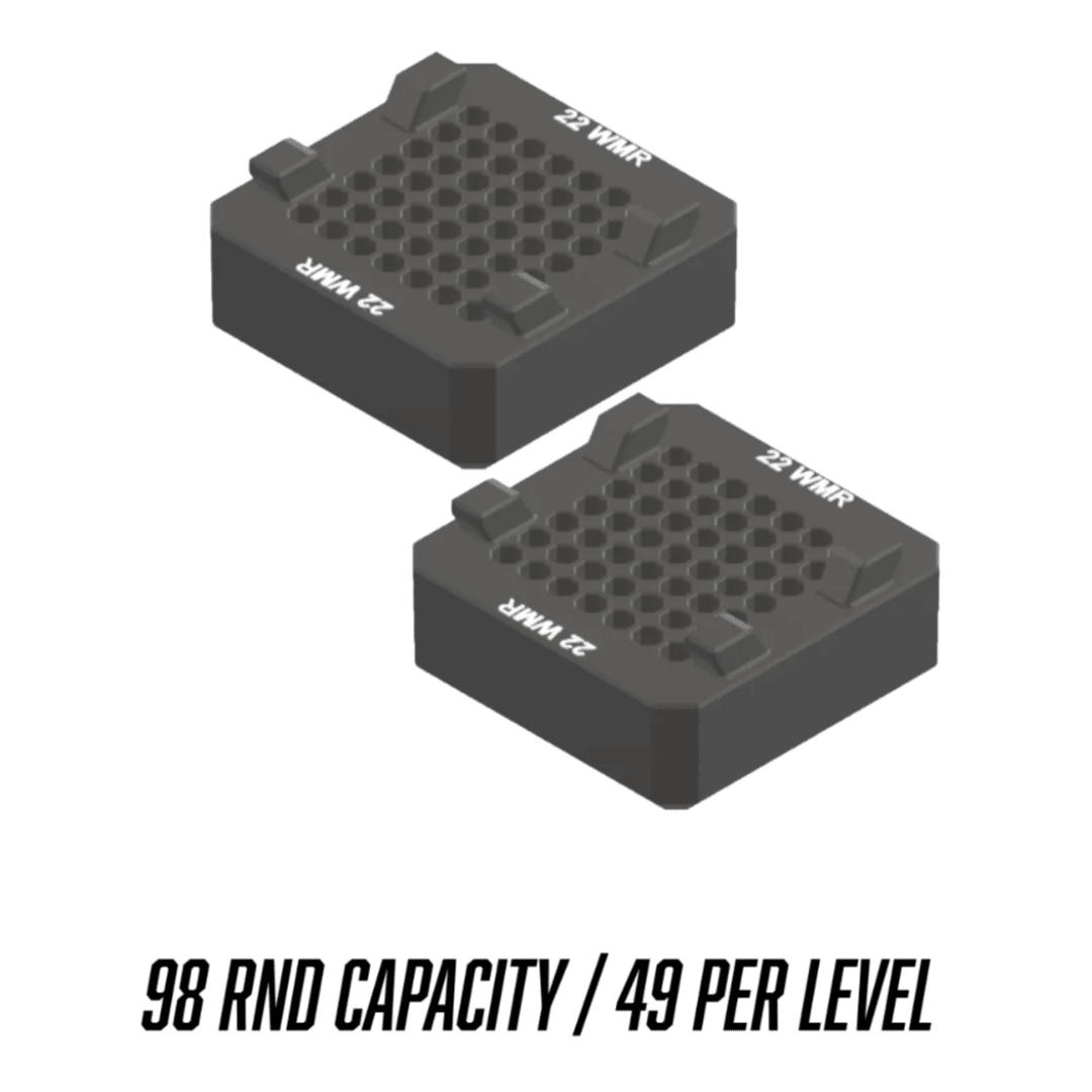Made for Milwaukee Packouts Ammo Inserts double stack. - WM Prints LLC