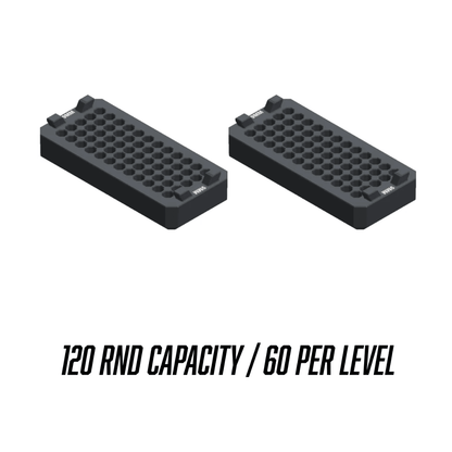 Made for Milwaukee Packouts Ammo Inserts double stack. - WM Prints LLC