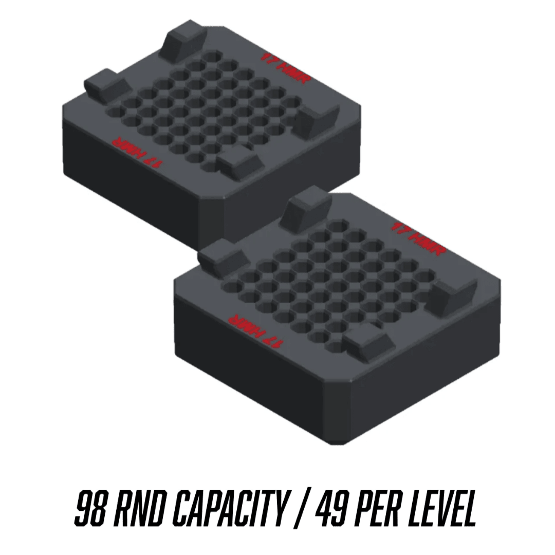 Made for Milwaukee Packouts Ammo Inserts double stack. - WM Prints LLC