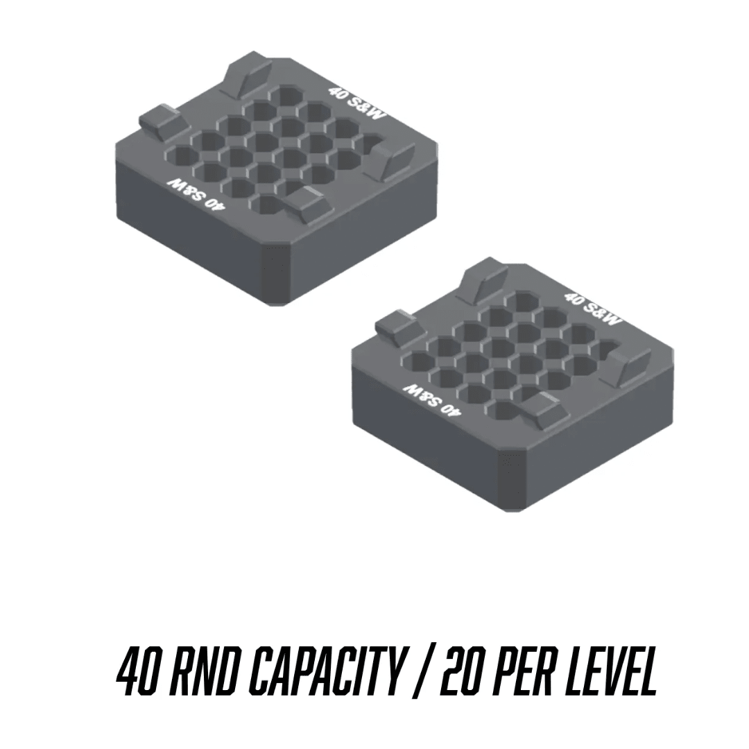 Made for Milwaukee Packouts Ammo Inserts double stack. - WM Prints LLC