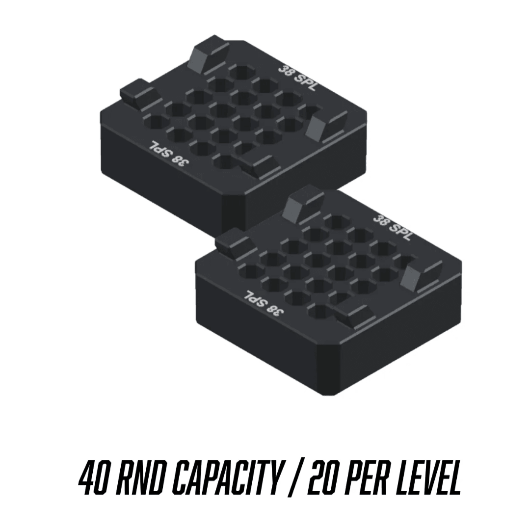 Made for Milwaukee Packouts Ammo Inserts double stack. - WM Prints LLC