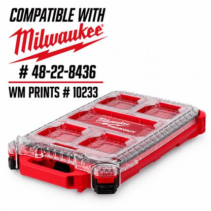 Made for Milwaukee Packouts Beretta 92 mags inserts. - WM Prints LLC
