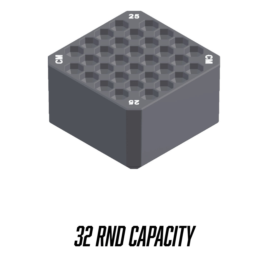 Made for Milwaukee Packouts Compact Ammo inserts. - WM Prints LLC
