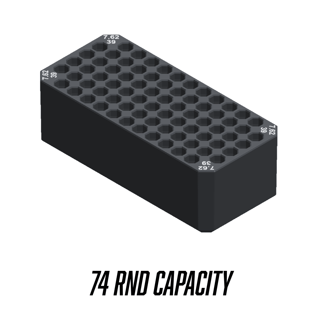 Made for Milwaukee Packouts Compact Ammo inserts. - WM Prints LLC