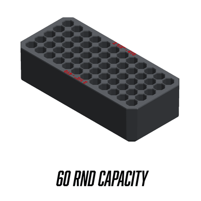 Made for Milwaukee Packouts Compact Ammo inserts. - WM Prints LLC