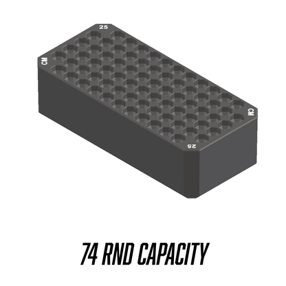 Made for Milwaukee Packouts Compact Ammo inserts. - WM Prints LLC