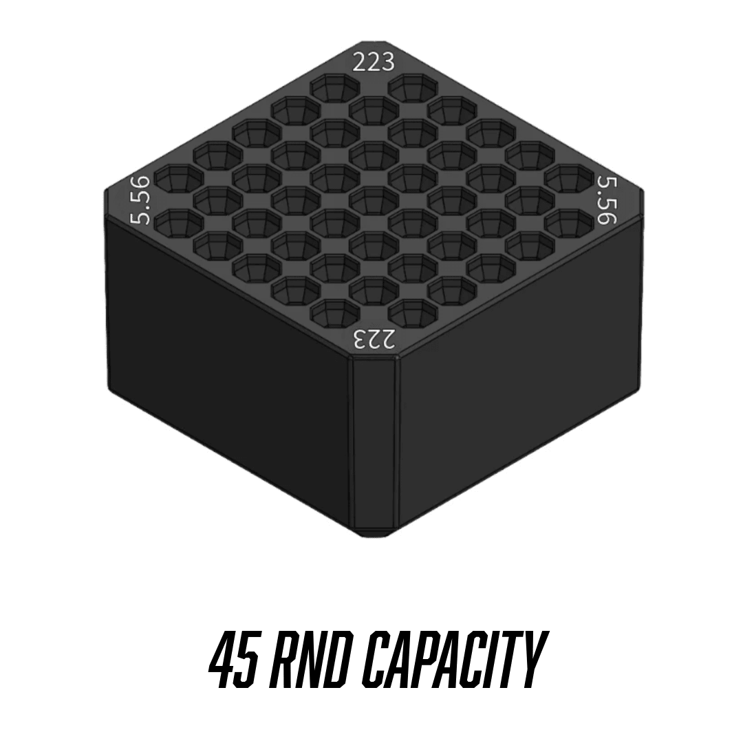 Made for Milwaukee Packouts Compact Ammo inserts. - WM Prints LLC