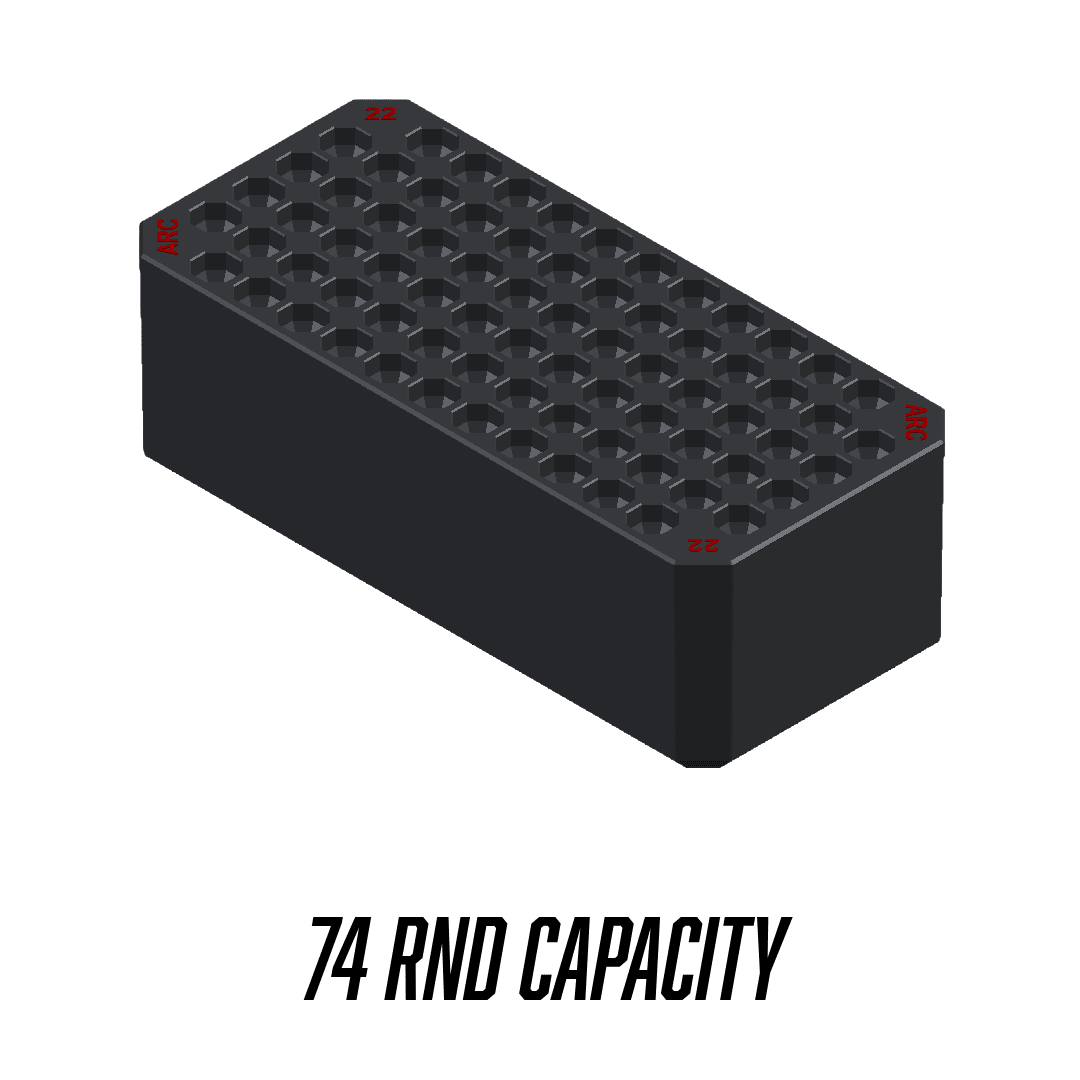Made for Milwaukee Packouts Compact Ammo inserts. - WM Prints LLC