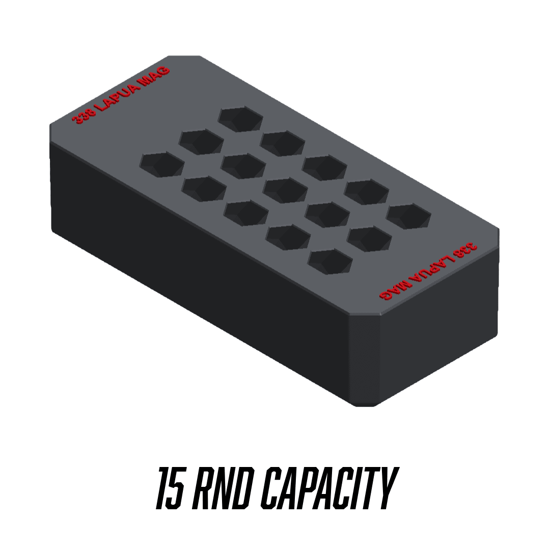 Made for Milwaukee Packouts Compact Ammo inserts. - WM Prints LLC