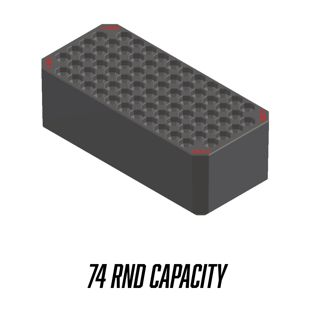 Made for Milwaukee Packouts Compact Ammo inserts. - WM Prints LLC