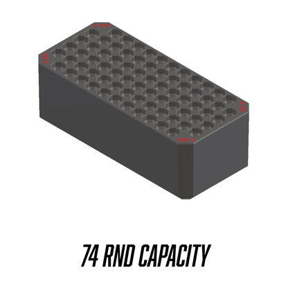 Made for Milwaukee Packouts Compact Ammo inserts. - WM Prints LLC
