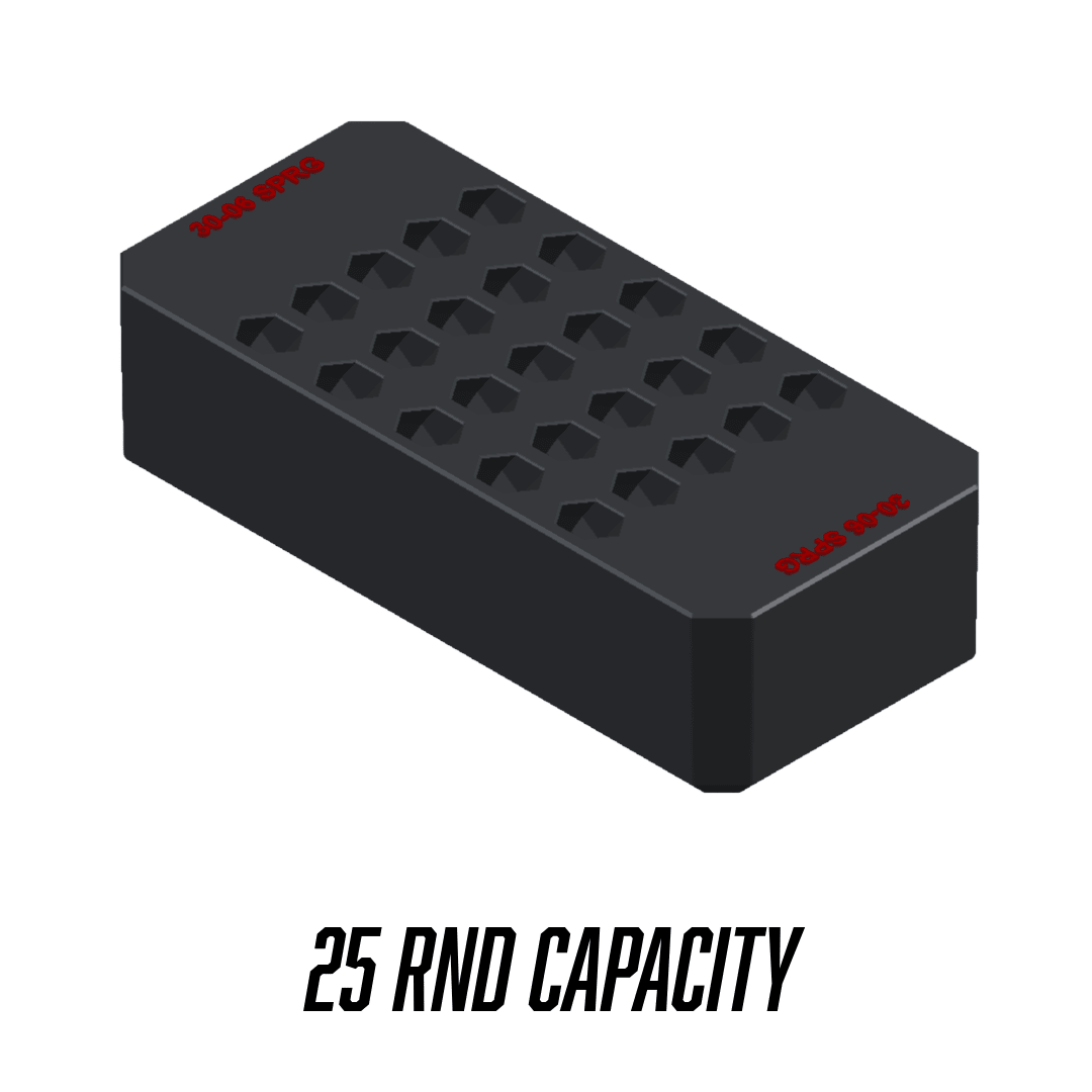 Made for Milwaukee Packouts Compact Ammo inserts. - WM Prints LLC
