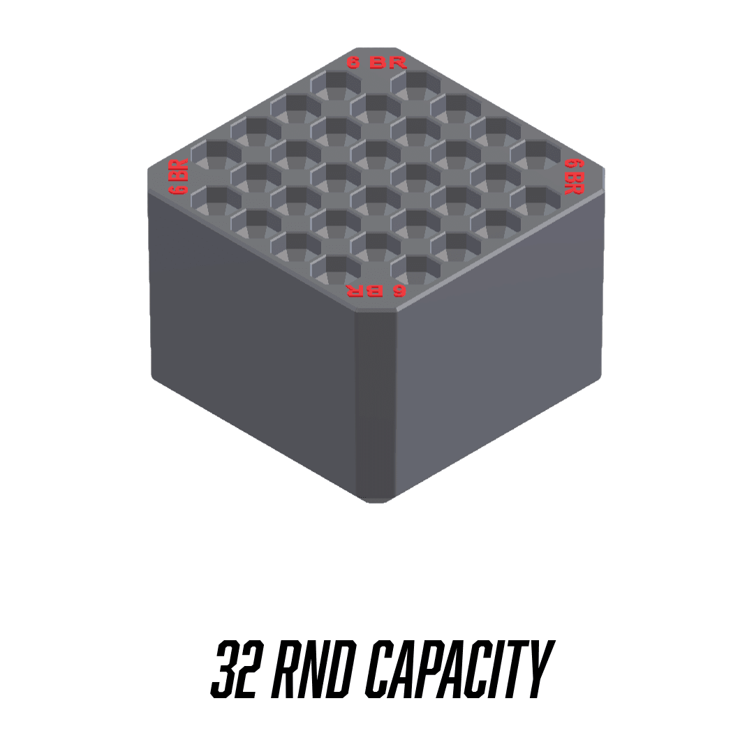 Made for Milwaukee Packouts Compact Ammo inserts. - WM Prints LLC