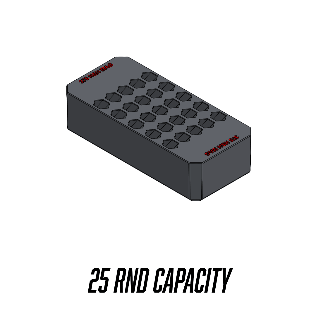 Made for Milwaukee Packouts Compact Ammo inserts. - WM Prints LLC